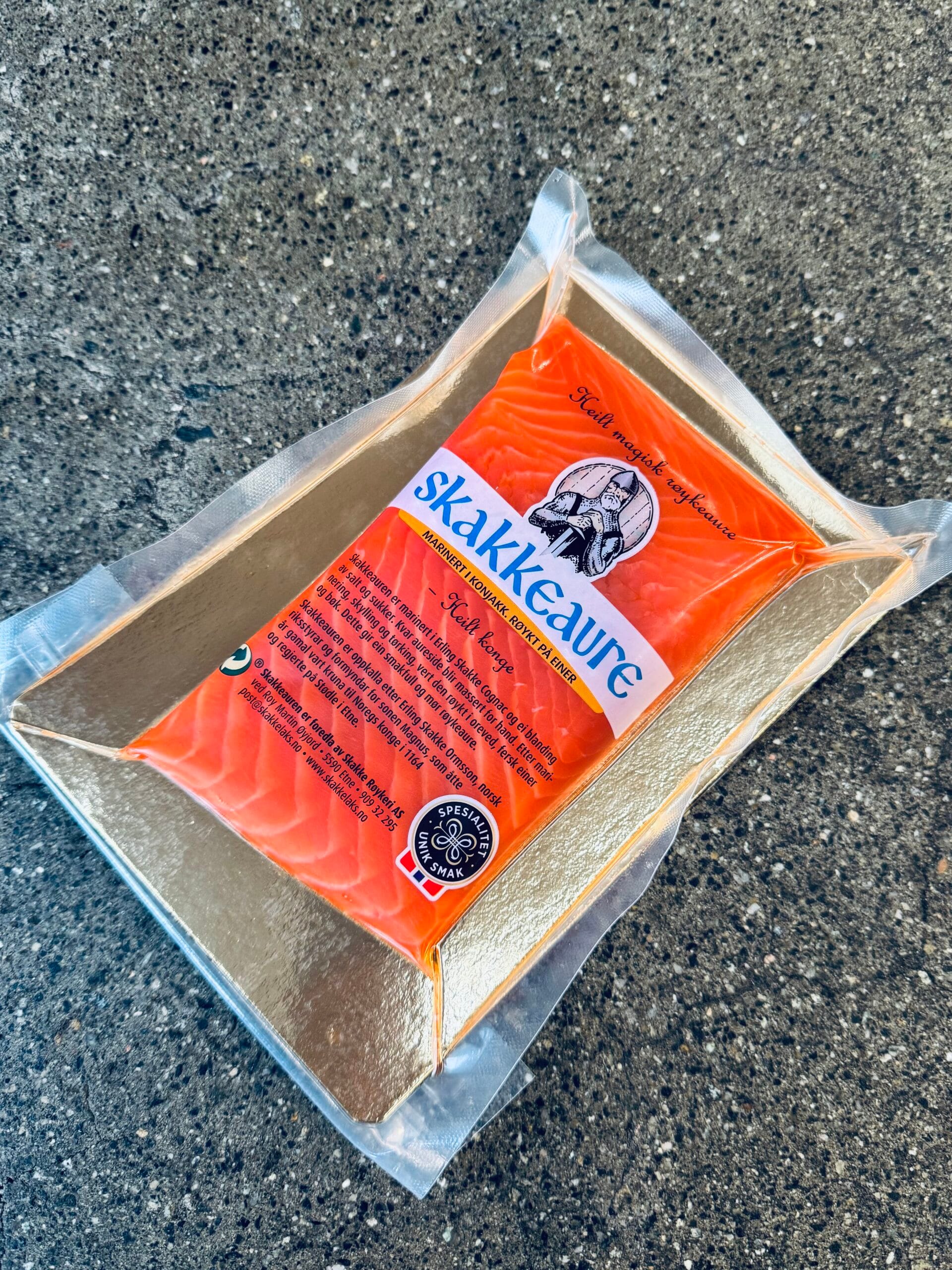 Skakkeaure - røkt ørret