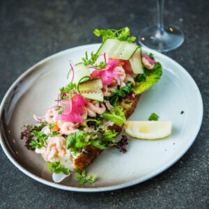 Byens største rekesandwich