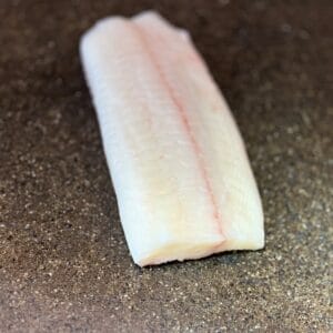 Kveitefillet med skinn