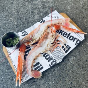 Sjøkreps rå, renset