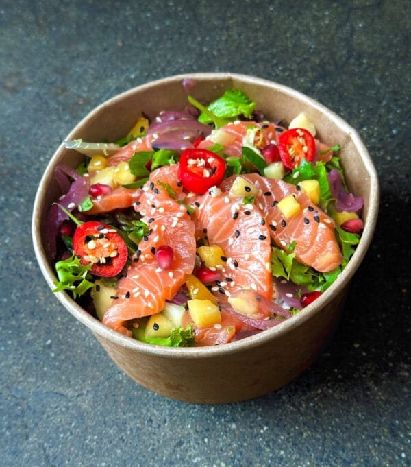 Spicy Laksesalat