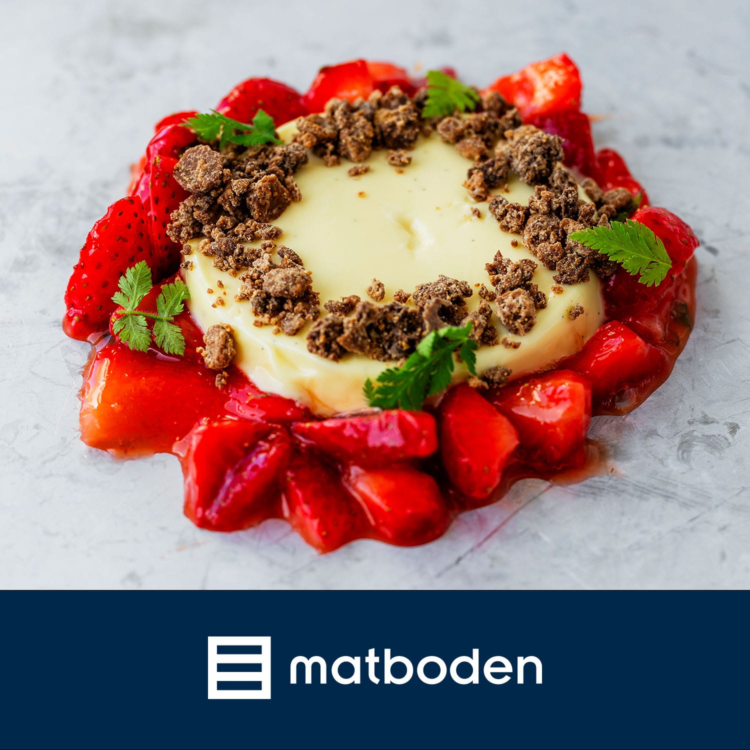 Passjonsfrukt ”fløyel” med yoghurt fra Jersey meieriet